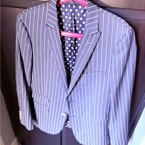 Paisley & Gray Navy Striped Blazer - Picture 1 of 11